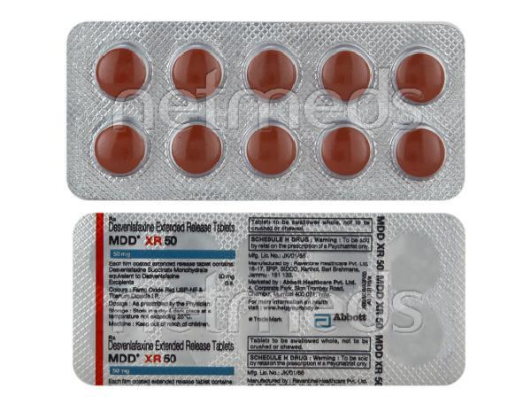 MDD XR 50mg Tablet 10'S