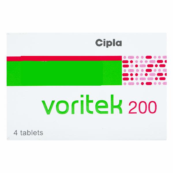 Voritek 200mg Tablet 4'S
