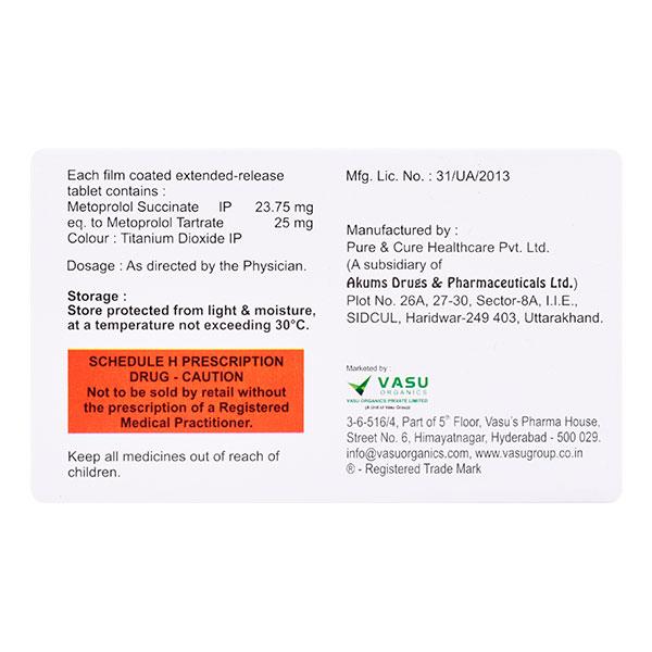 Prolovas Xl 25Mg Tablet 10's