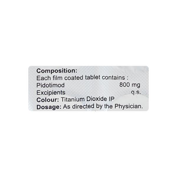 PIDOTIMUNE 800mg Tablet 10's