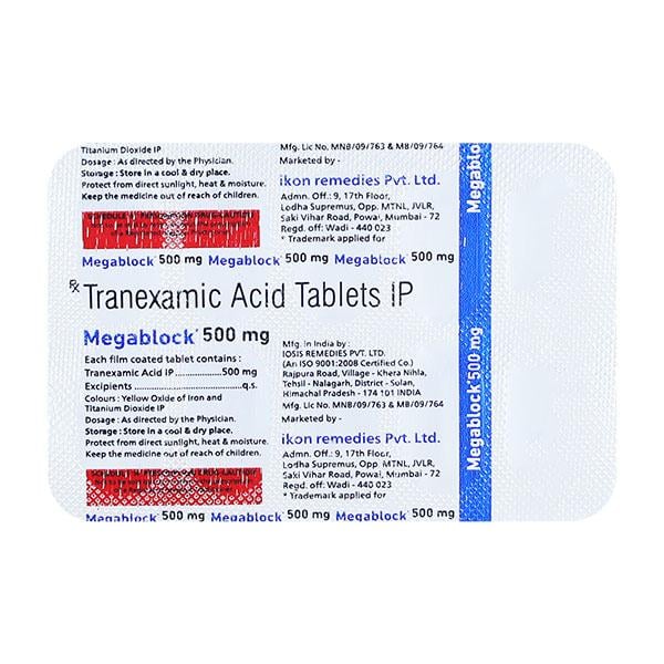 MEGABLOCK 500mg Tablet 10's