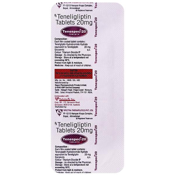 TENESPEC 20 Tablet 10's