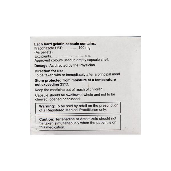 Itaphyte 100mg Capsule 10'S