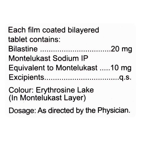 PRULASTIN M Tablet 10's