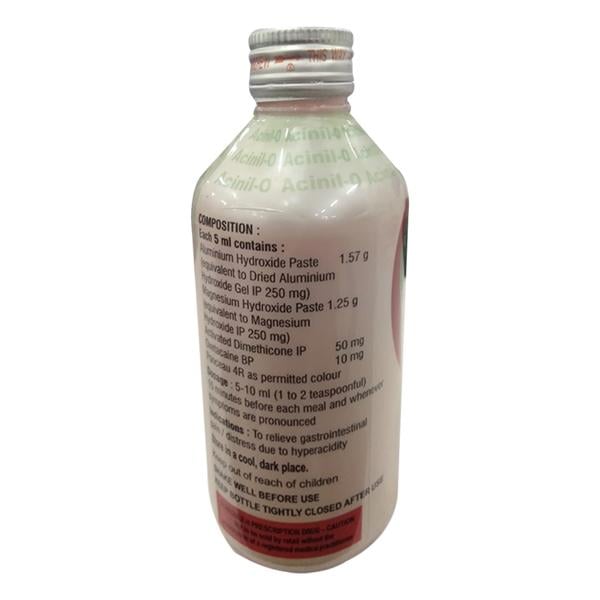 ACINIL O Sugar Free Mint Oral Suspension 200ml
