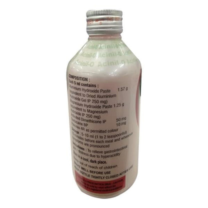 ACINIL O Sugar Free Mint Oral Suspension 200ml