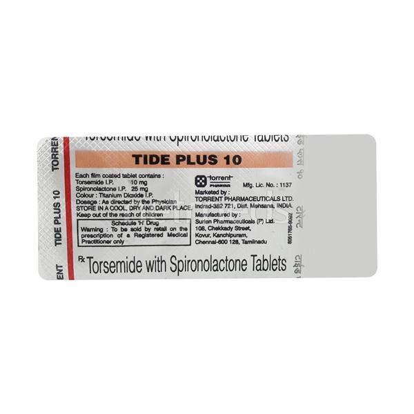 Tide Plus 10mg Tablet 10'S