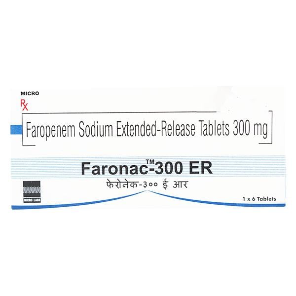 Faronac ER 300mg Tablet 6'S