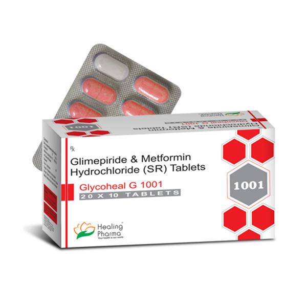 GLYCOHEAL G 1001 Tablet 10's