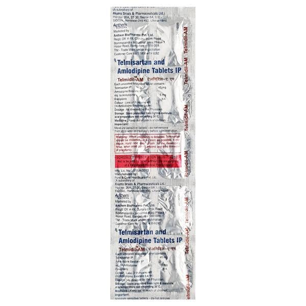 Telmidil AM Tablet 10'S