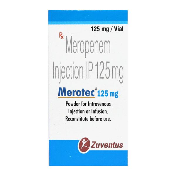 Merotec 125mg Injection 1'S