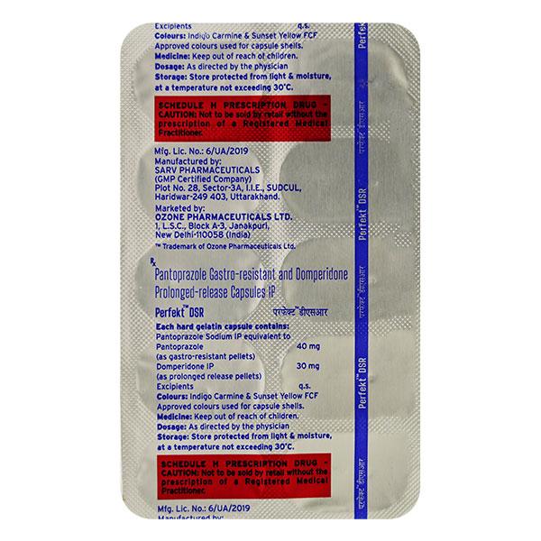 PERFEKT DSR Capsule 10's