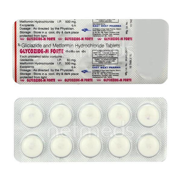 Glycozide M Forte Tablet 10'S