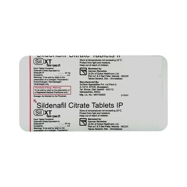 SIL XT 25mg Tablet 10'S