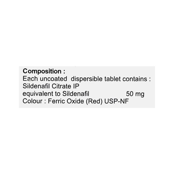 Penegra Xpress 50mg Tablet 4'S