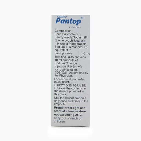 Pantop 40mg Injection 1'S