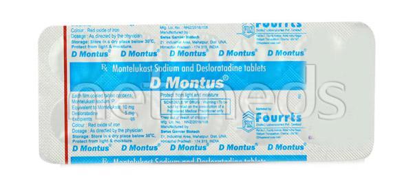 D Montus Tablet 10'S