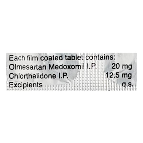 Olsar CH 20/12.5mg Tablet 10'S