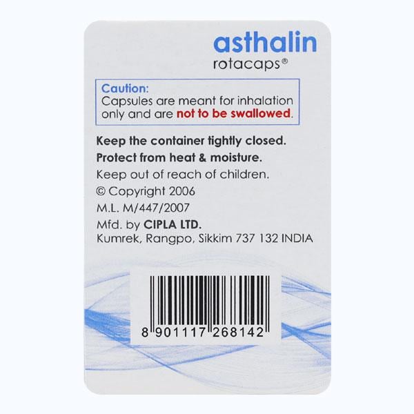 ASTHALIN Rotacap 60's