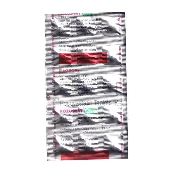 ROZUSTAT 5 Tablet 15's