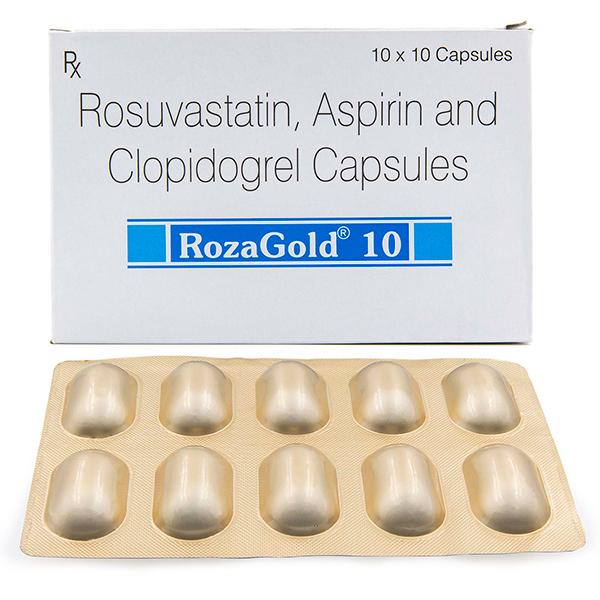 Rozagold 10mg Capsule 10'S