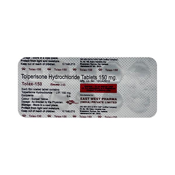 Tolax 150mg Tablet 10'S