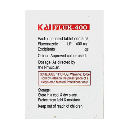 Kaifluk 400mg Tablet 4'S