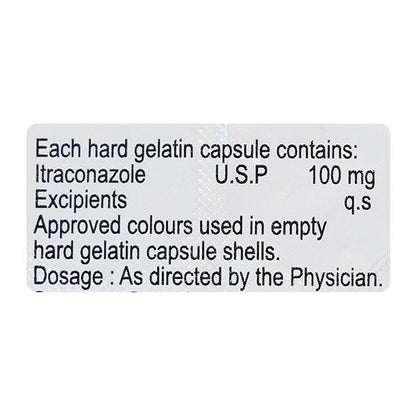 ITRAKON 100mg Capsule 10's