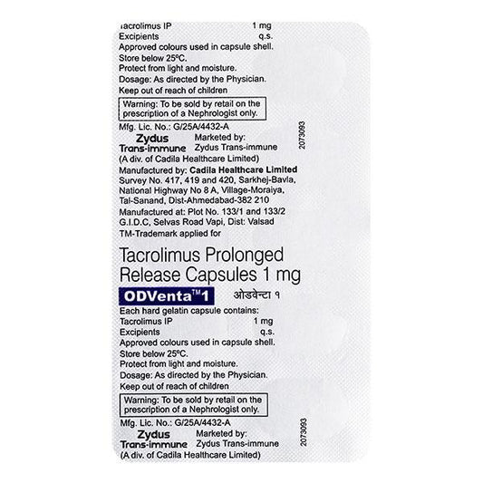 ODVENTA 1 Capsule 10's