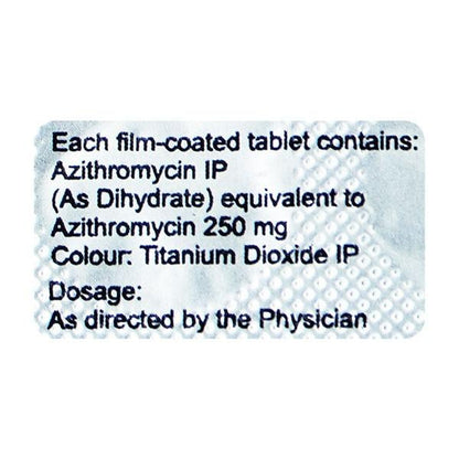 AZIBACT 250mg Tablet 10's