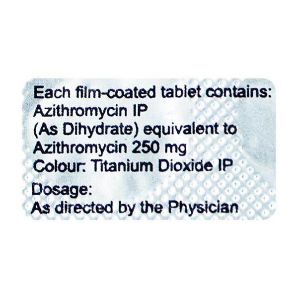 AZIBACT 250mg Tablet 10's