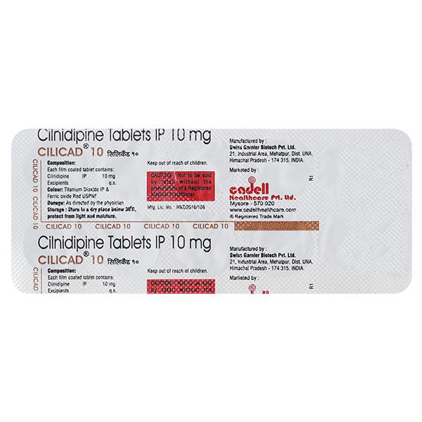 CILICAD 10 Tablet 10's