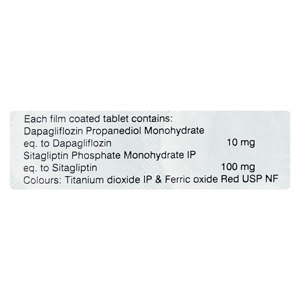 SITAGLYN D 100/10 Tablet 10's