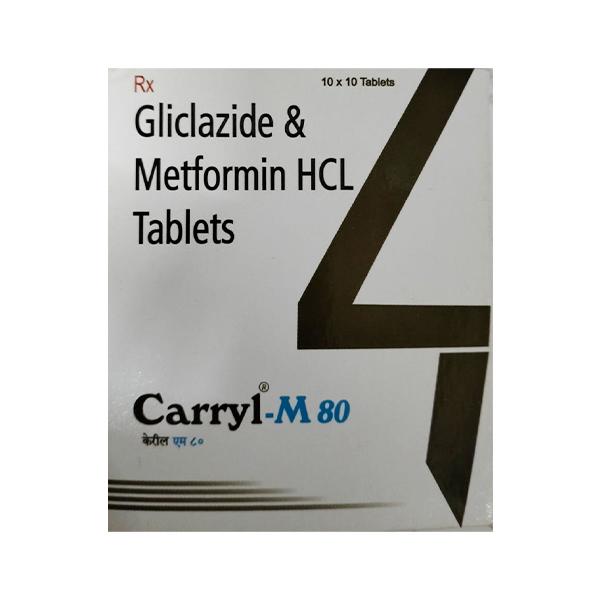 CARRYL M 80 Tablet 10's