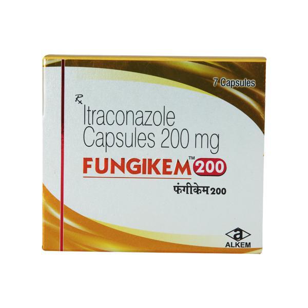 Fungikem 200mg Capsule 7'S