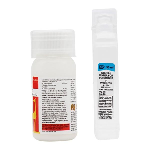 EXCLUV DS 457mg Dry Syrup 30ml