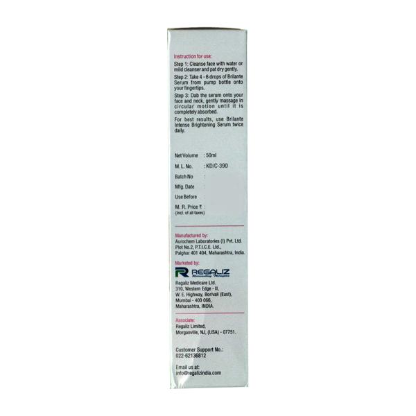 BRILANTE INTENSE BRIGHTENING NEW Serum 50ml