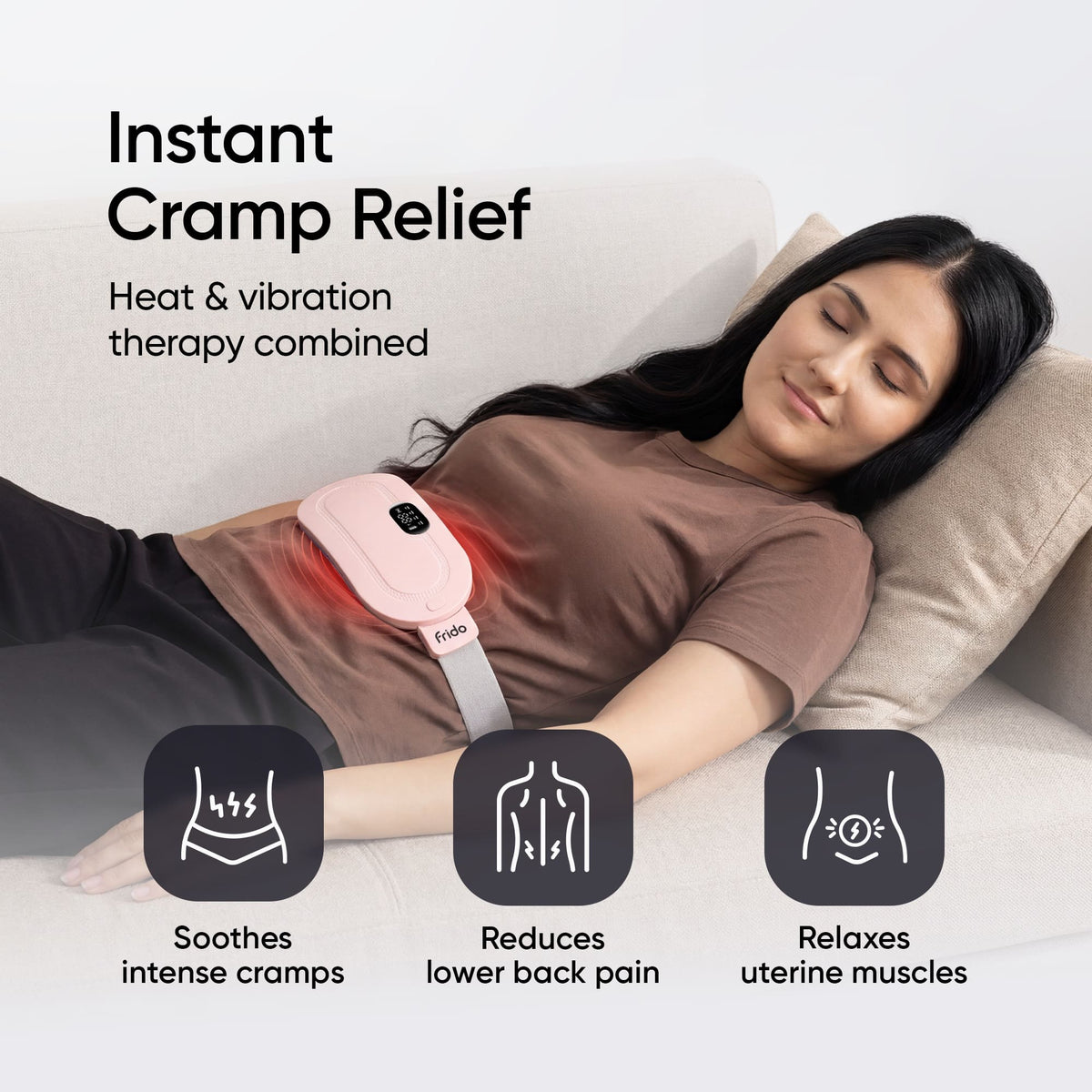 Frido Cramp Relief Belt - Frido view 2
