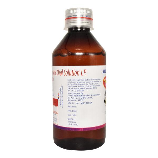 Valparin 200mg Delicious Pineapple Flavour Oral Solution 200ml