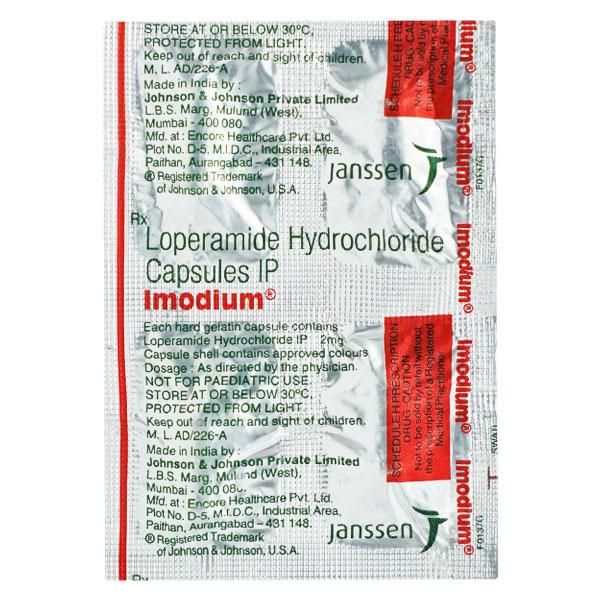 Imodium Capsule 4'S