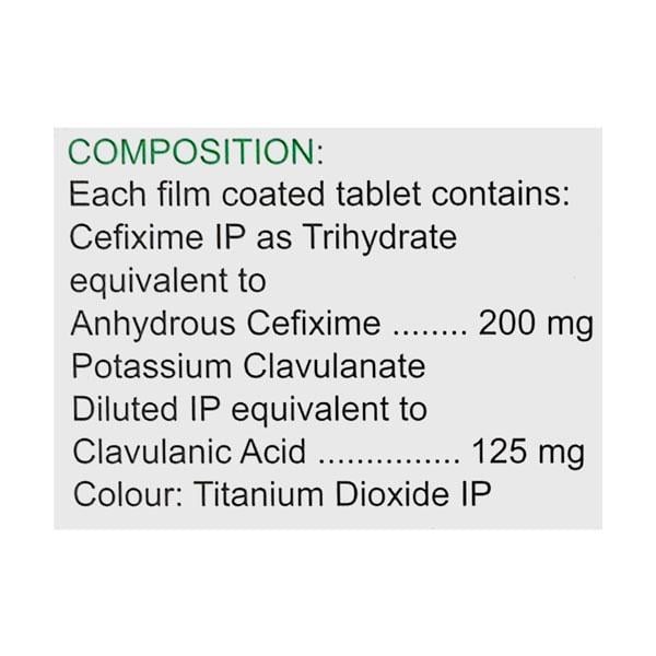 Zifi CV 200mg Tablet 10'S