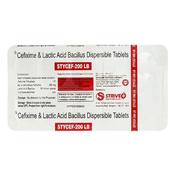 STYCEF LB Tablet 10's