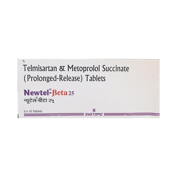NEWTEL BETA 25mg Tablet 10's