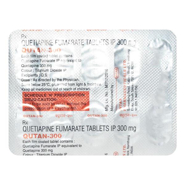 Qutan 300mg Tablet 10'S