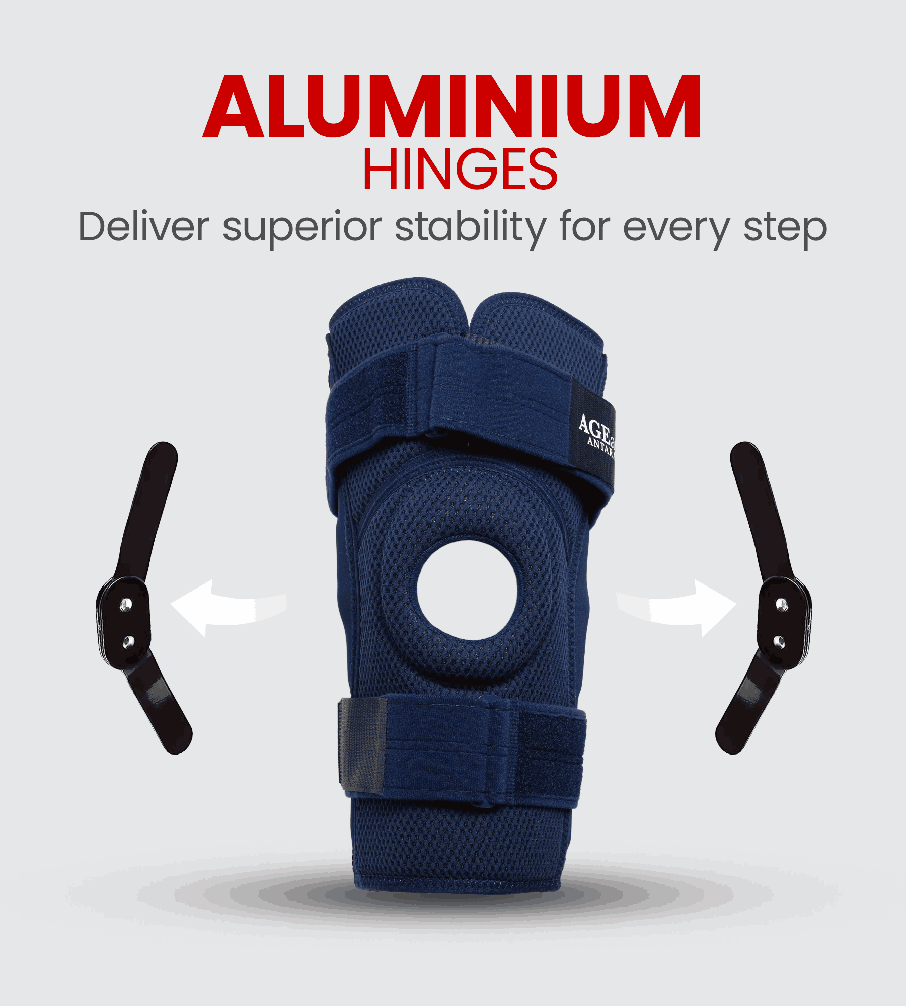Premia Hinged Knee Brace with NeoFlex Material and Dual-Axis Hinges