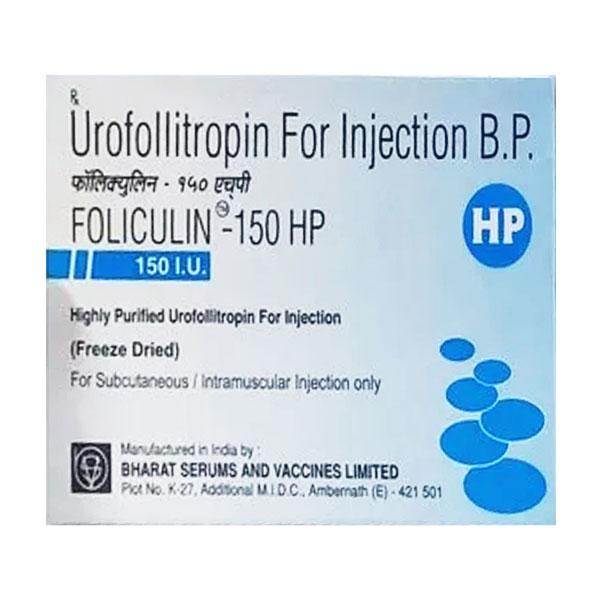 Foliculin HP 150 IU Injection 1'S