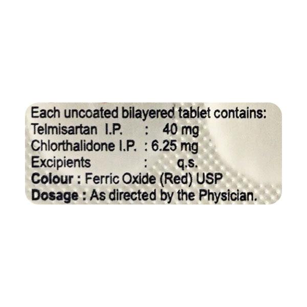 Telmurix 40/6.25mg Tablet 10'S