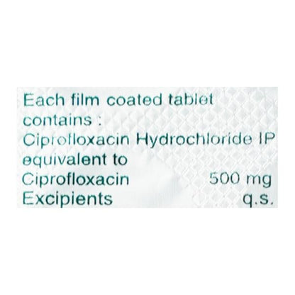 Cifran 500mg Tablet 10'S