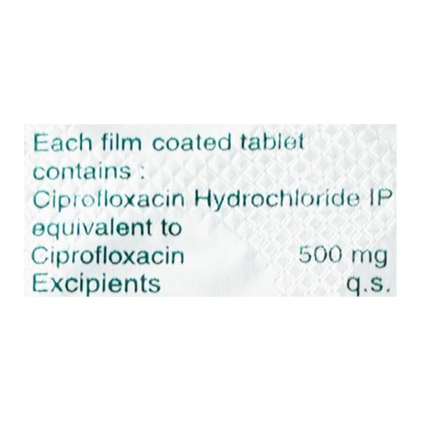 Cifran 500mg Tablet 10'S