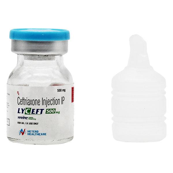 LYCEFT 500mg Injection 1's